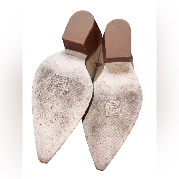 ▶️ Paige ◀️ Luca Tall Boot Western Pointed toe Ochre Suede. 7.5 - Picture 12 of 16